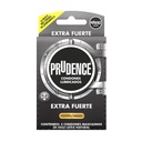 CONDONES PRUDENCE EXTRA FUERTE - 3 pz