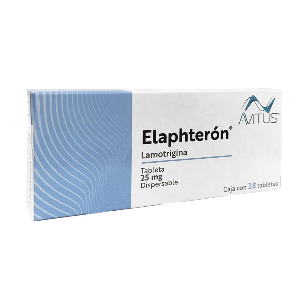 ELAPHTERON LAMOTRIGINA 25 mg 28 Tableta(s)