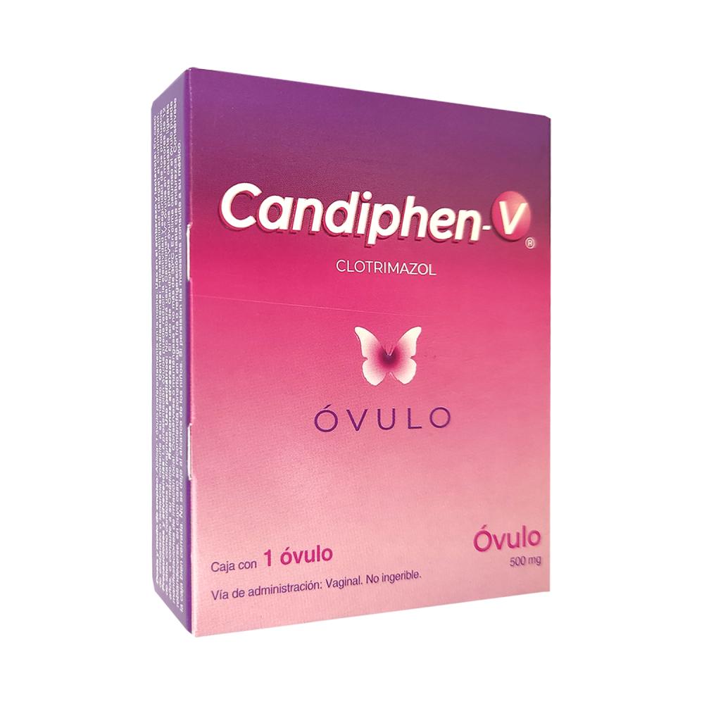 CANDIPHEN-V 500 mg 1 Óvulo