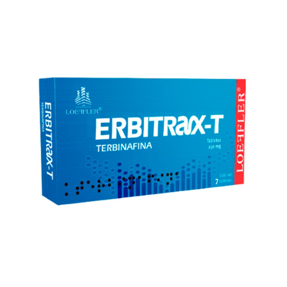 ERBITRAX-T 250 mg 7 Tabletas