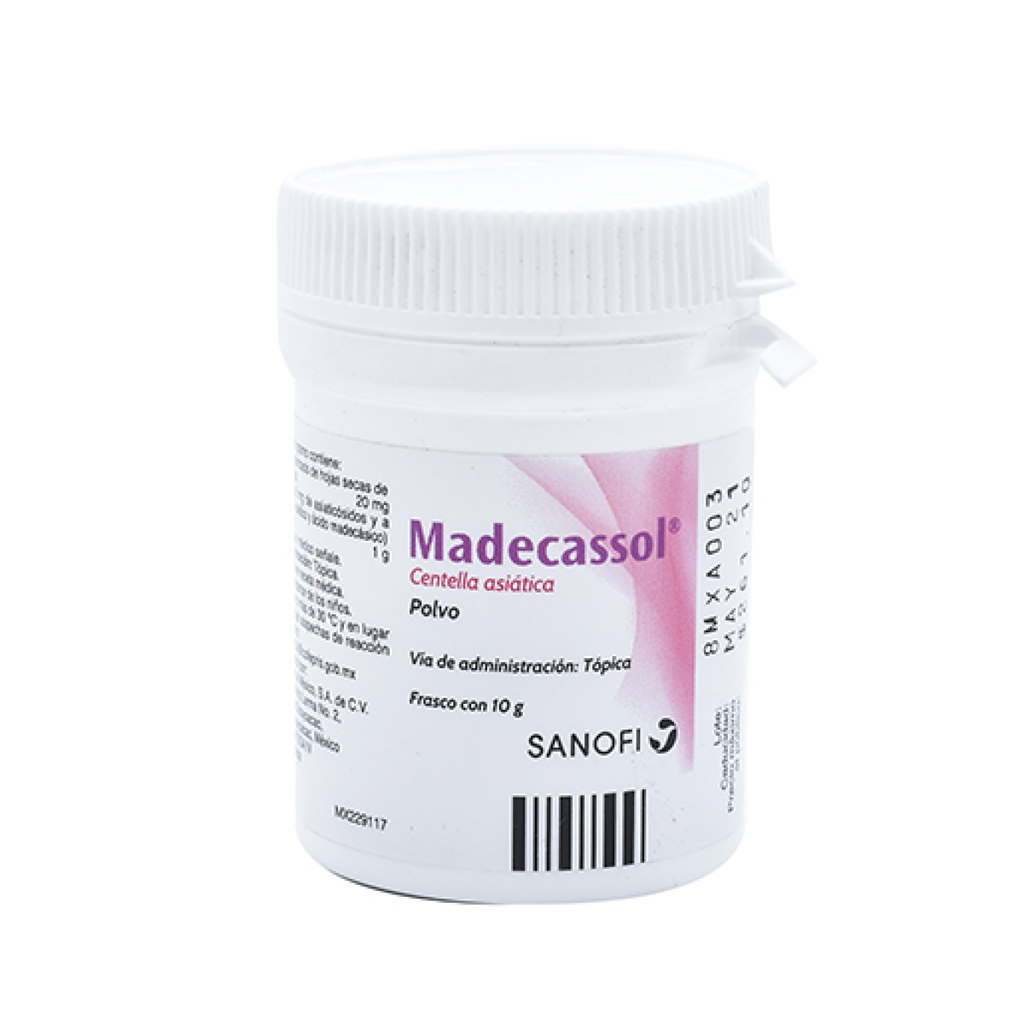 MADECASSOL 20 mg 10 Gramos