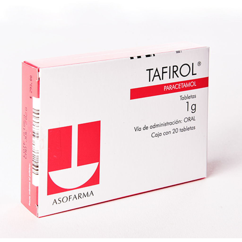 TAFIROL 1 g 20 Tableta(s)