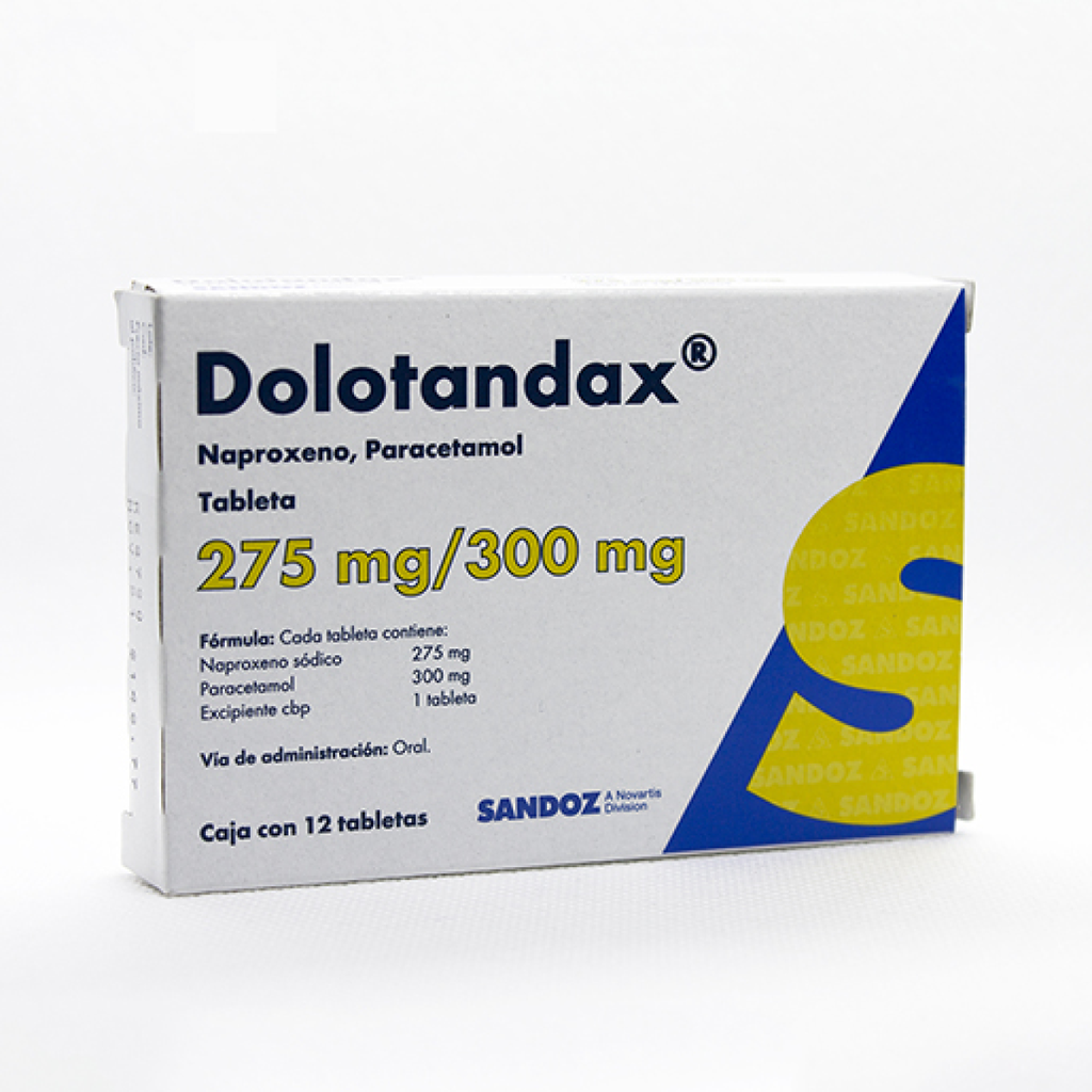 DOLO-TANDAX 275/300 mg 12 Tableta(s)