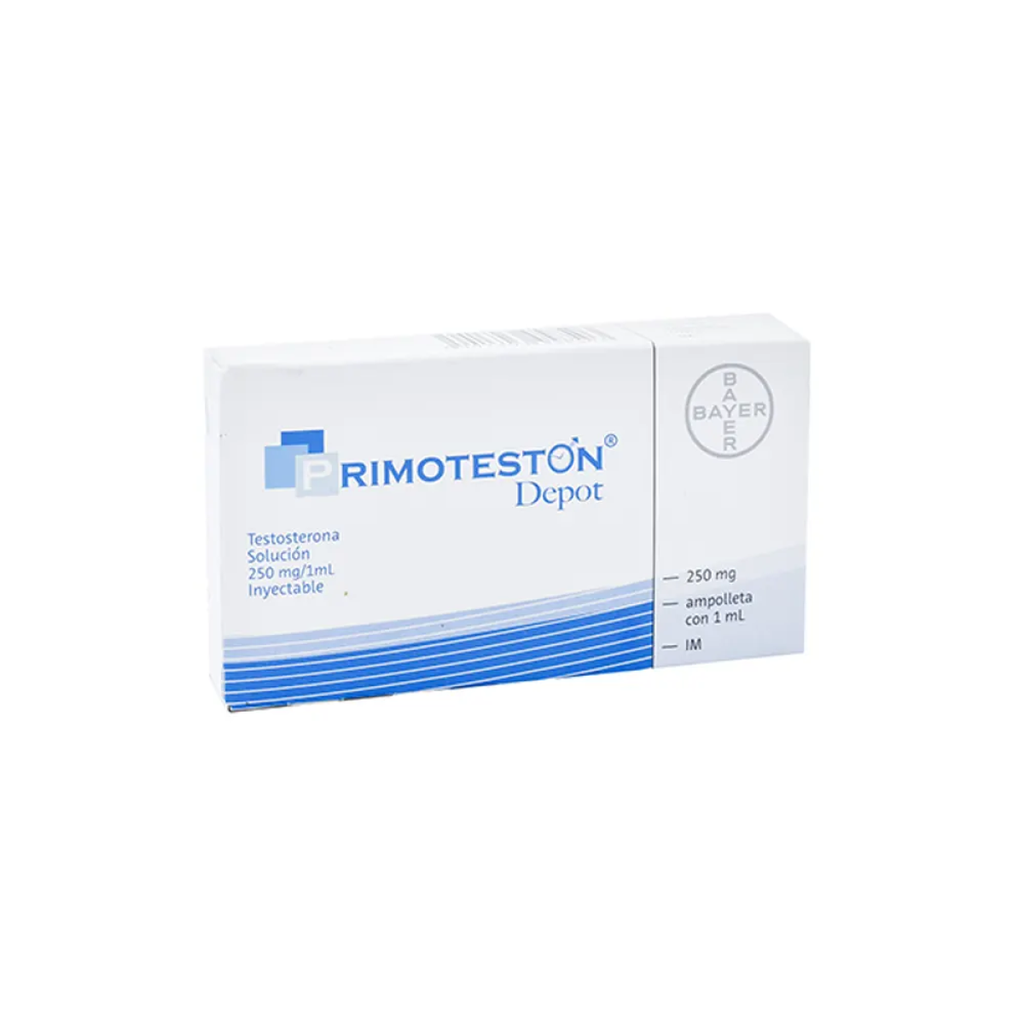PRIMOTESTON DEPOT 250 mg 1 Ampolleta