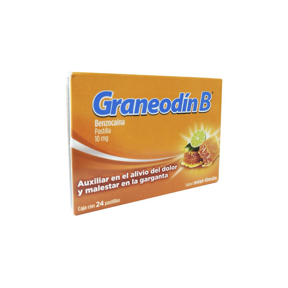 GRANEODINB MIEL-LIMÓN 10 mg 24 Pastillas