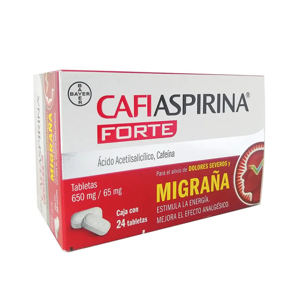CAFIASPIRINA FORTE 650/65 mg 24 Tableta(s)