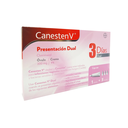CANESTEN V DUAL OVU + CREMA 200 mg - 3 Óvulos/10 g crema 3 Paquete Duo