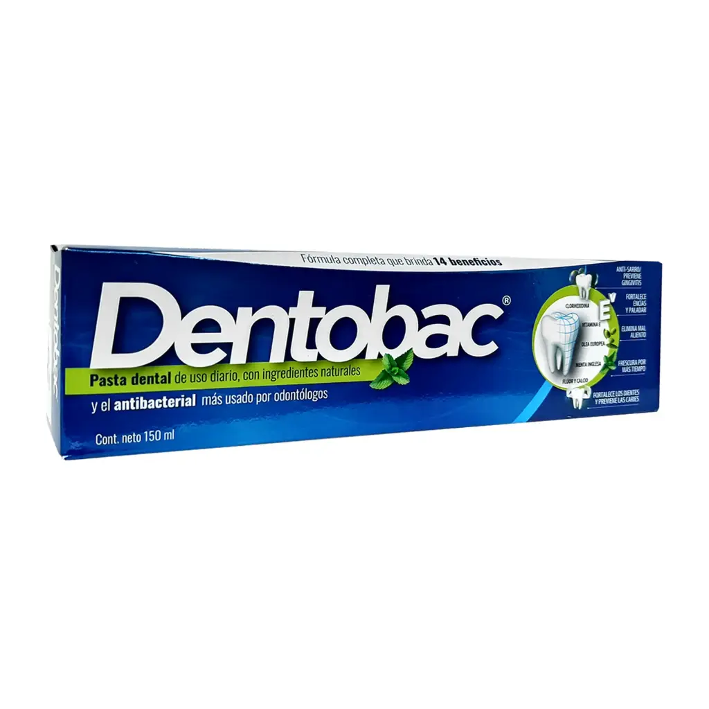 PASTA DENTAL DENTOBAC 150 ml