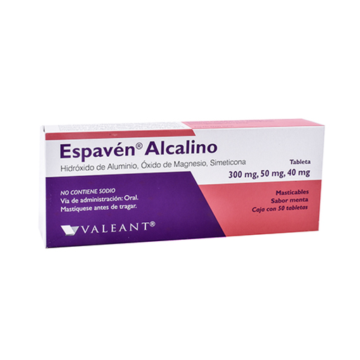 ESPAVEN ALCALINO 300/50 mg 50 Tableta(s)