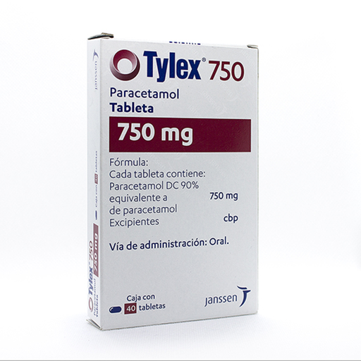 TYLEX 750 mg 40 Tableta(s)