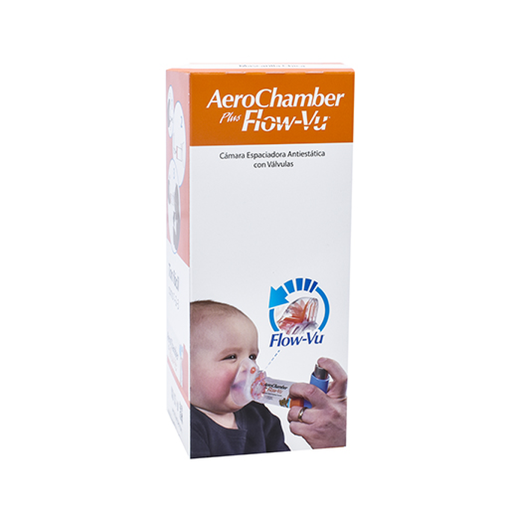 AEROCHAMBER PLUS FLOW-VU LACTANTE - 1 Pieza