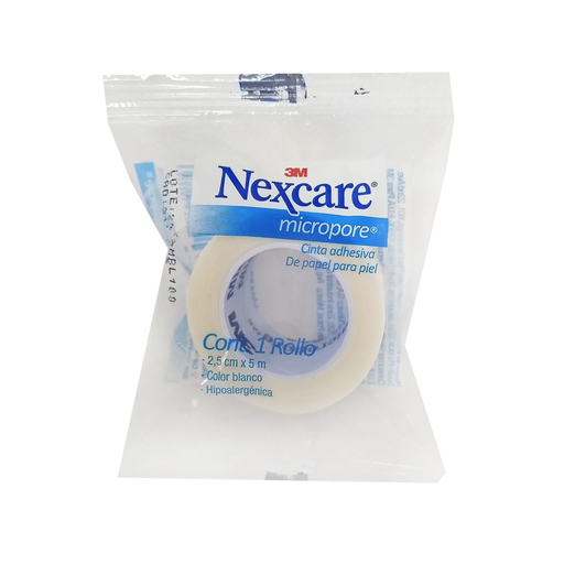 NEXCARE MICROPORE BLANCO 2.5cm X 5m 1 Pieza