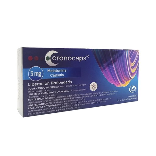 CRONOCAPS 5 mg 30 Cápsula(s)