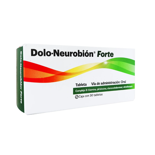 DOLO-NEUROBION FORTE 50/50/50/1 mg 30 Tabletas