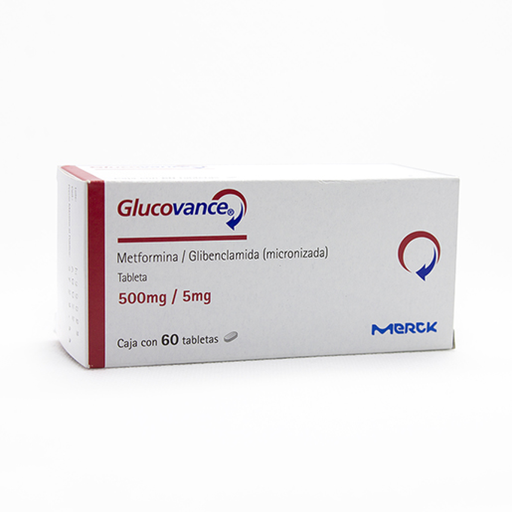 GLUCOVANCE 5/500 mg 60 Tableta(s)