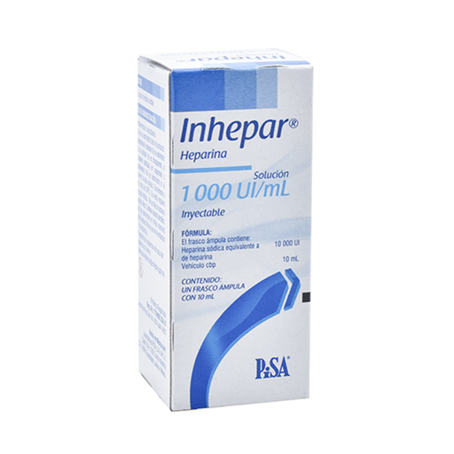 INHEPAR 1000 UI 1 Frasco