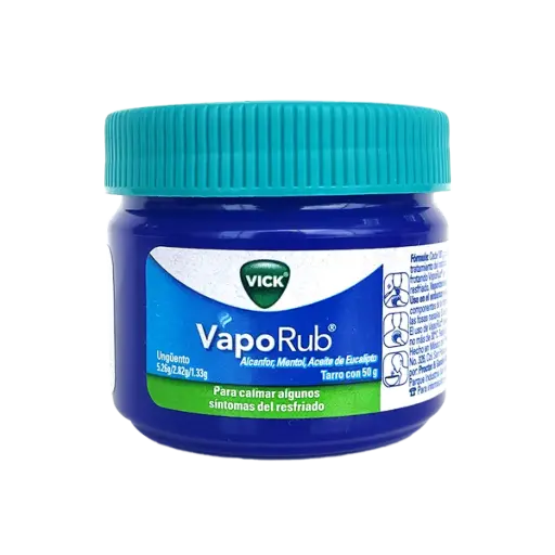 VICK VAPORUB 5.26/2.82/1.33 g 50 Gramos