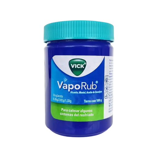 VICK VAPORUB 5.26/2.82/1.33 g 100 Gramos