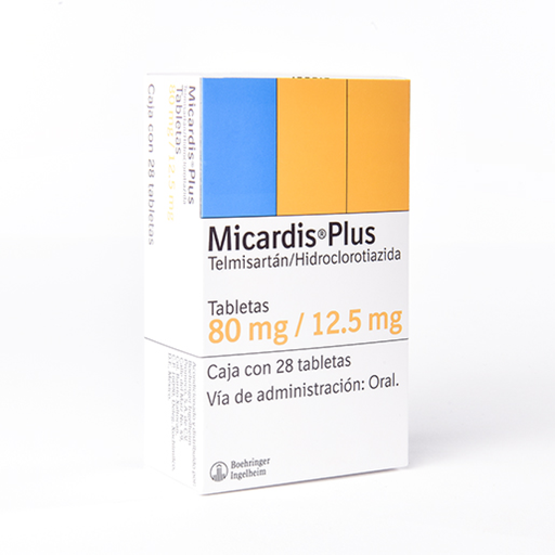 MICARDIS PLUS 80/12.5 mg 28 Tableta(s)