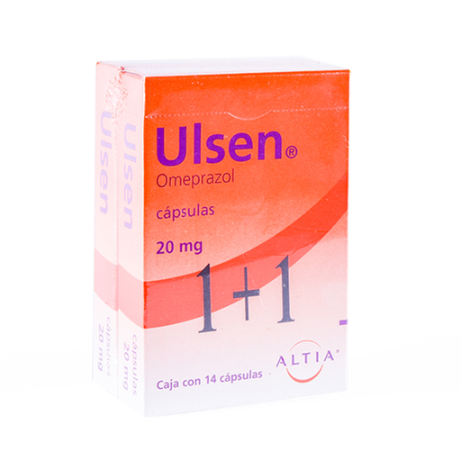 ULSEN 20 mg 28 Cápsula(s)