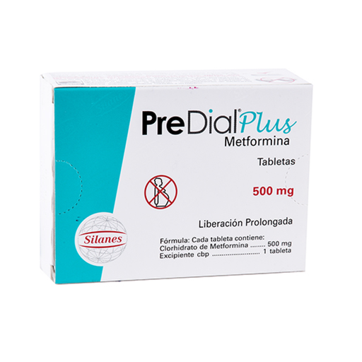 PREDIAL-PLUS LP 500 mg 30 Tableta(s)