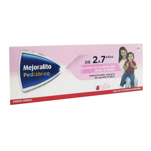 MEJORALITO PED 80 mg 30 Tableta(s)