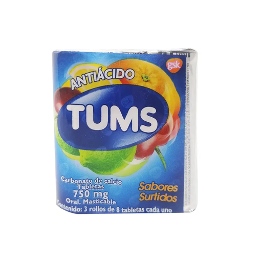 TUMS EXTRA 750 mg 24 Tableta(s)