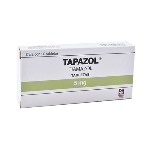TAPAZOL 5 mg 20 Tableta(s)