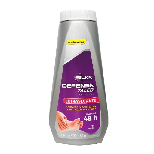 TALCO EXTRASECANTE SILKA DEFENSA  150g