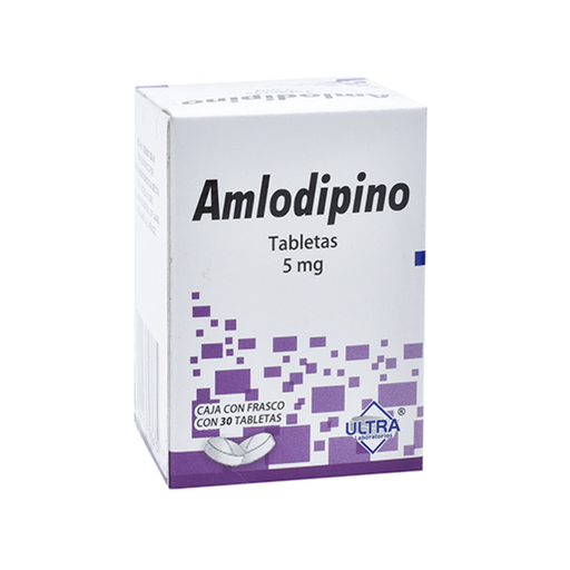 AMLODIPINO 5 mg 30 Tableta(s) ULTRA