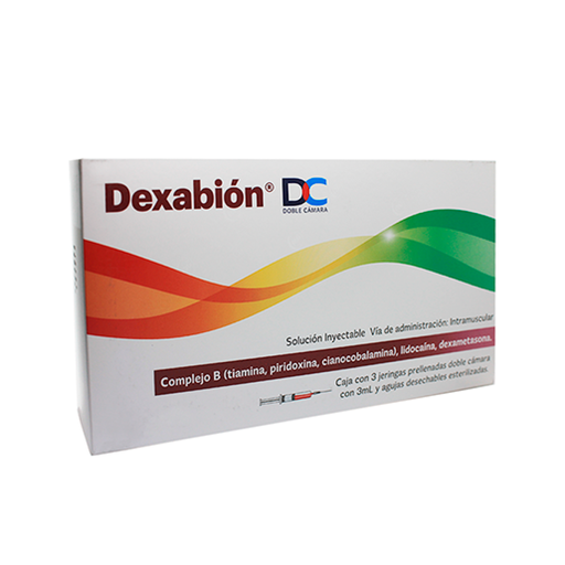 DEXABION DC 100/100/5/4/30 mg 3 Jeringa