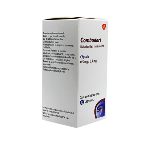 COMBODART 0.5/0.4 mg 30 Cápsula(s)