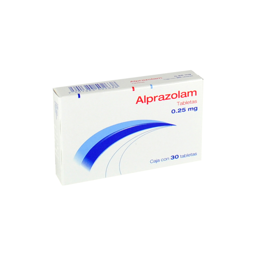 ALPRAZOLAM 0.25 mg 30 Tableta(s) PSICOFARMA