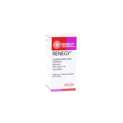 RENEGY 500 mg/10 ml 1 Frasco Ámpula