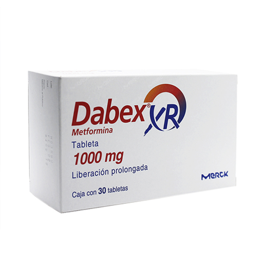 DABEX XR LIBERACION PROLONGADA 1000 mg 30 Tableta(s)