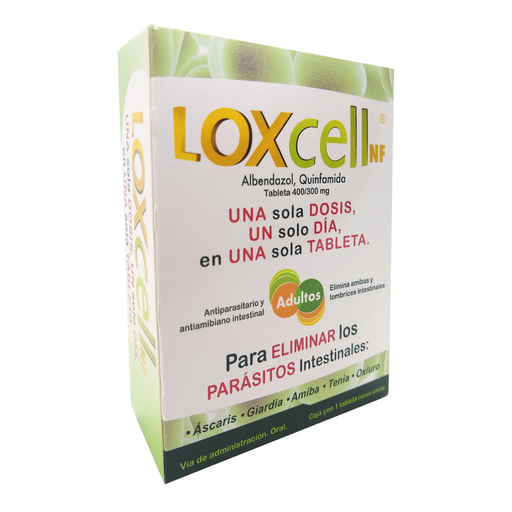 LOXCELL NF 400/300 mg 1 Tableta(s)
