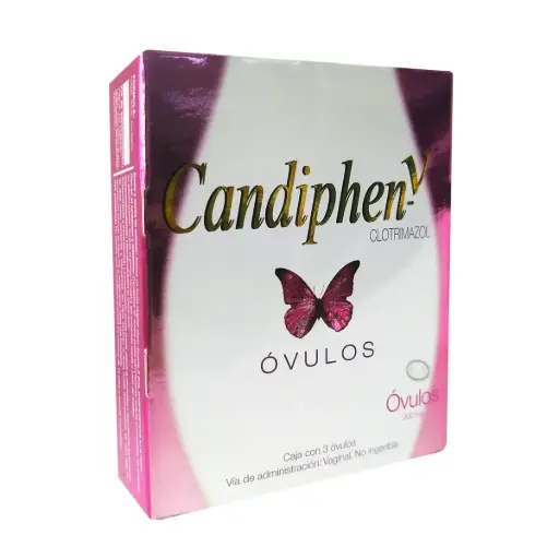 CANDIPHEN-V 200 mg 3 Óvulo