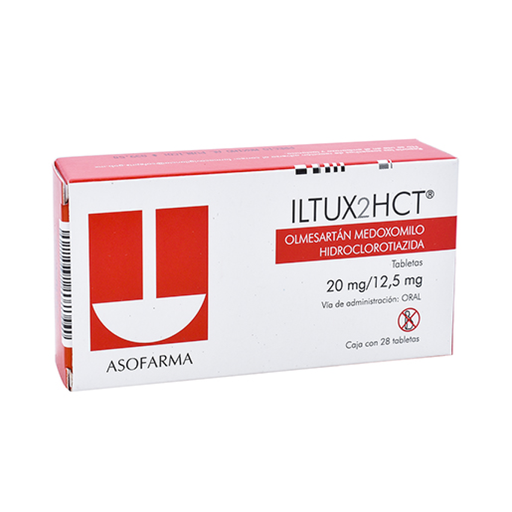 ILTUX2HCT 12.5/20 mg 28 Tableta(s)
