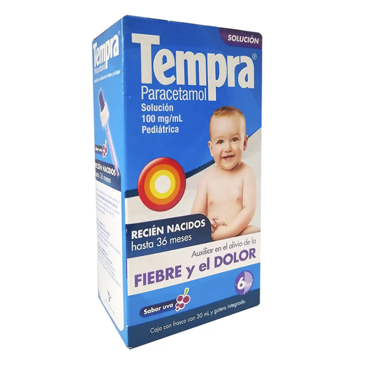 TEMPRA PED 100 mg 30 Mililitro