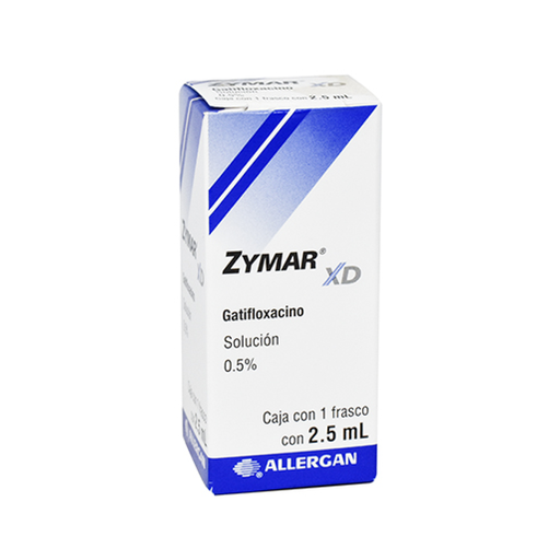 ZYMAR XD 5 mg 2.5 Mililitro