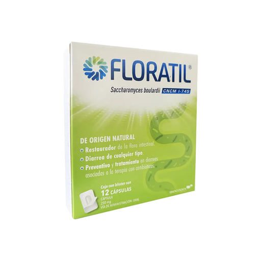 FLORATIL 250 mg 12 Cápsula(s)