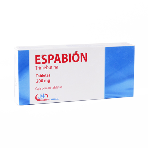 ESPABION TRIMEBUTINA 200 mg 40 Tabletas
