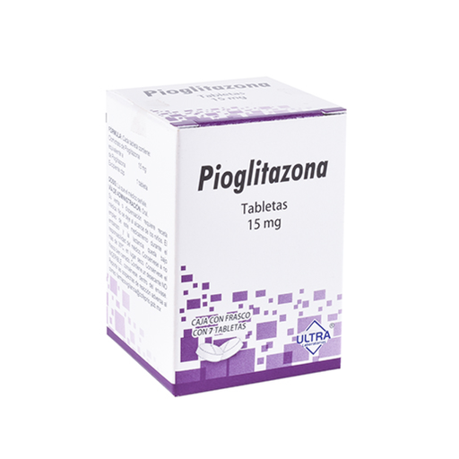 PIOGLITAZONA 15 mg 7 Tableta(s)