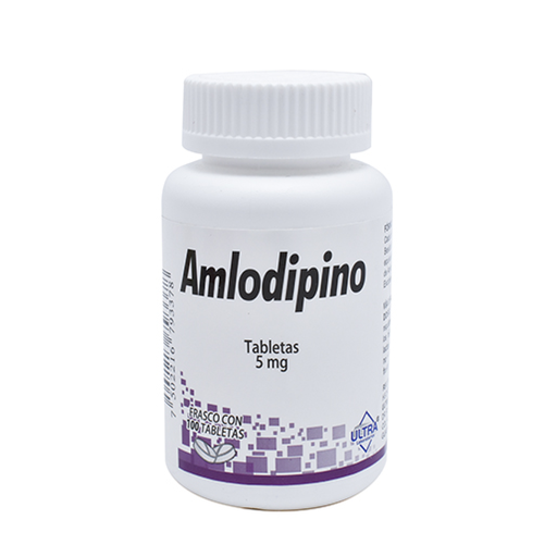 AMLODIPINO 5 mg 100 Tableta(s) ULTRA