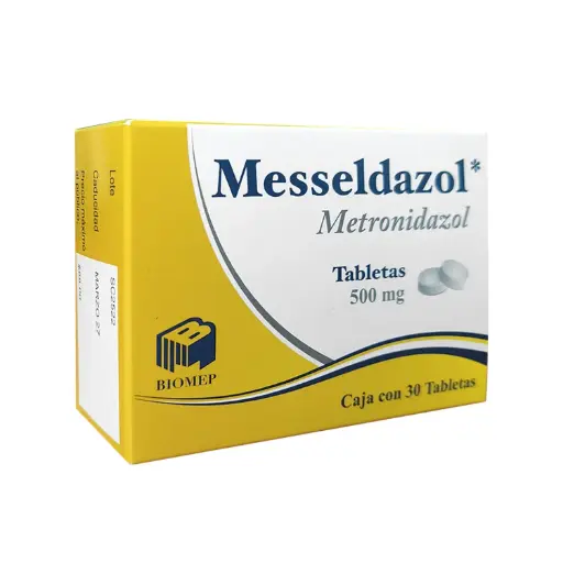 MESSELDAZOL 500 mg 30 Tableta(s)