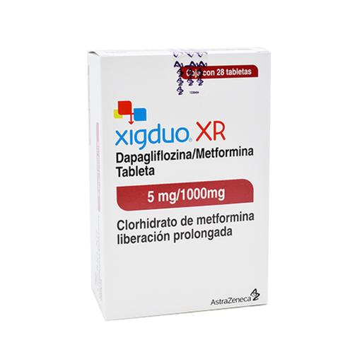 XIGDUO XR 5/1000 mg 28 Tableta(s)