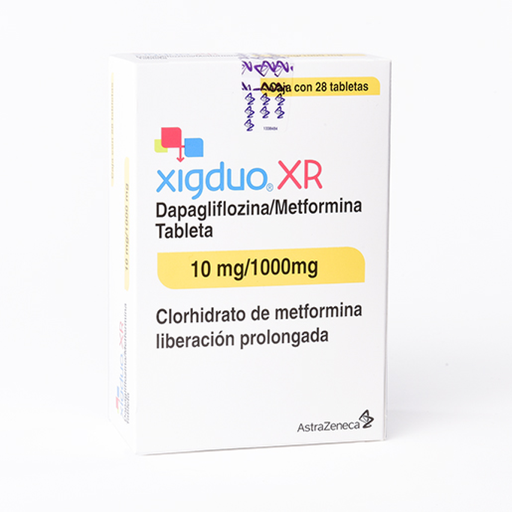 XIGDUO XR 10/1000 mg 28 Tableta(s)