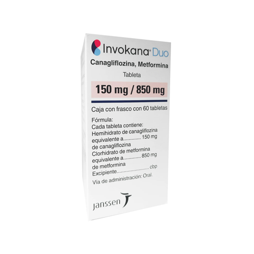 INVOKANA DUO 150/850 mg 60 Tableta(s)