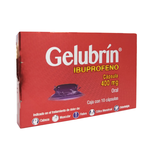 GELUBRIN 400 mg 10 Cápsula(s)