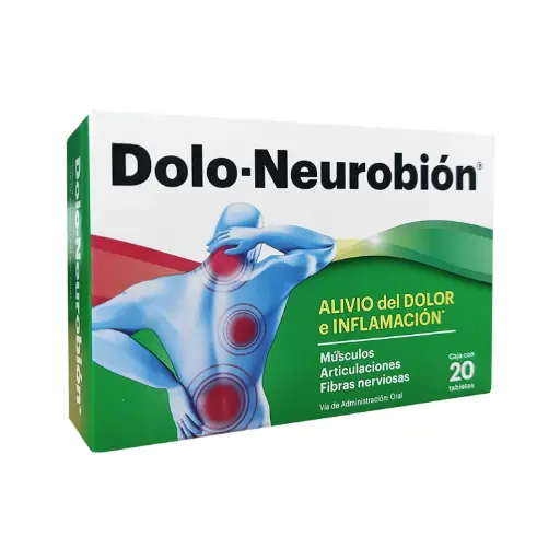 DOLO-NEUROBION 50/50/50/0.25 mg 20 Tableta(s)